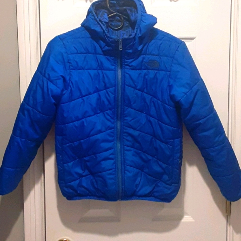 Boys Blue Northface Coat